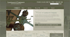 Desktop Screenshot of landaas.com